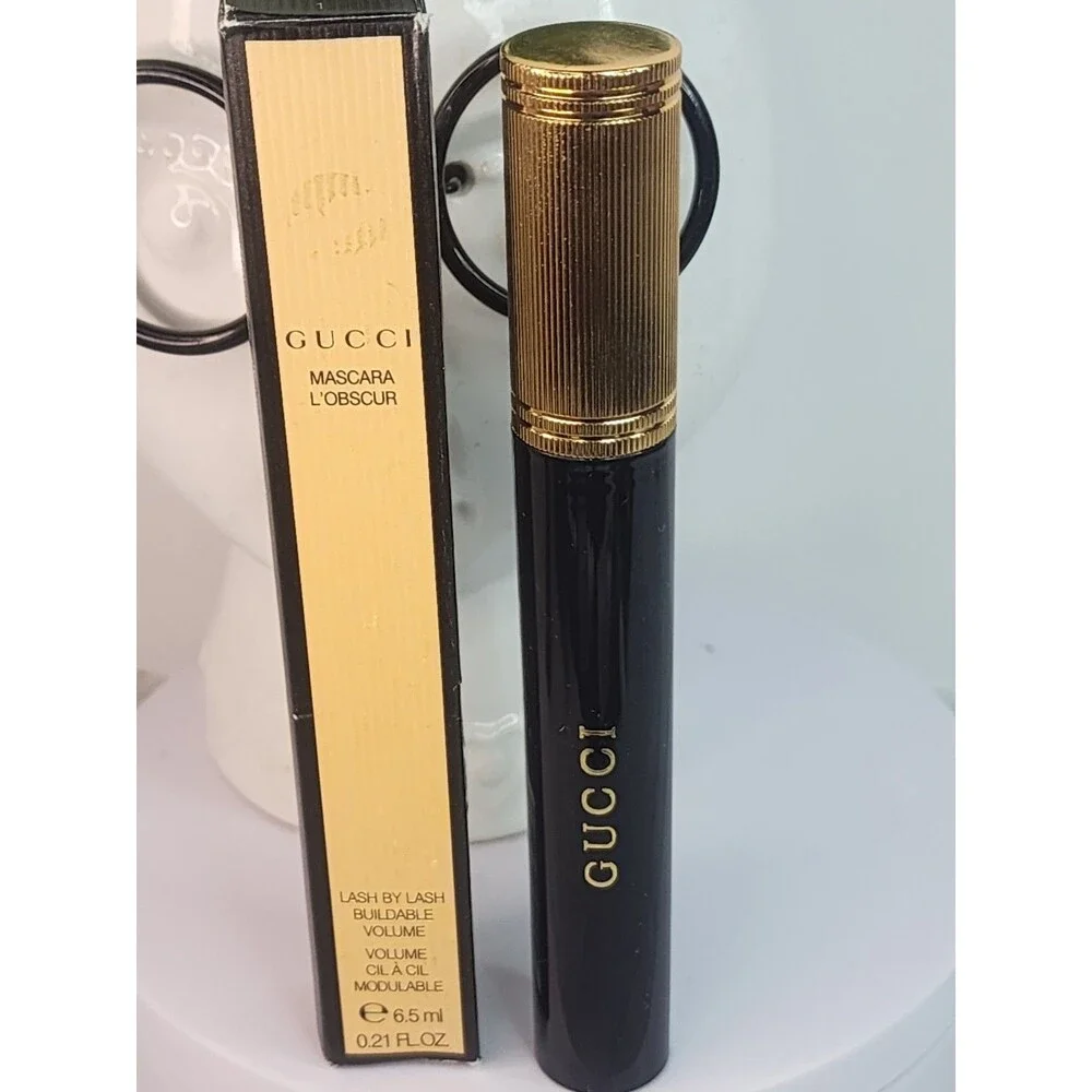 Gucci Mascara L'Obscur # 1 Eve Black 6.5ml/0.21oz NIB exp 28/12/10